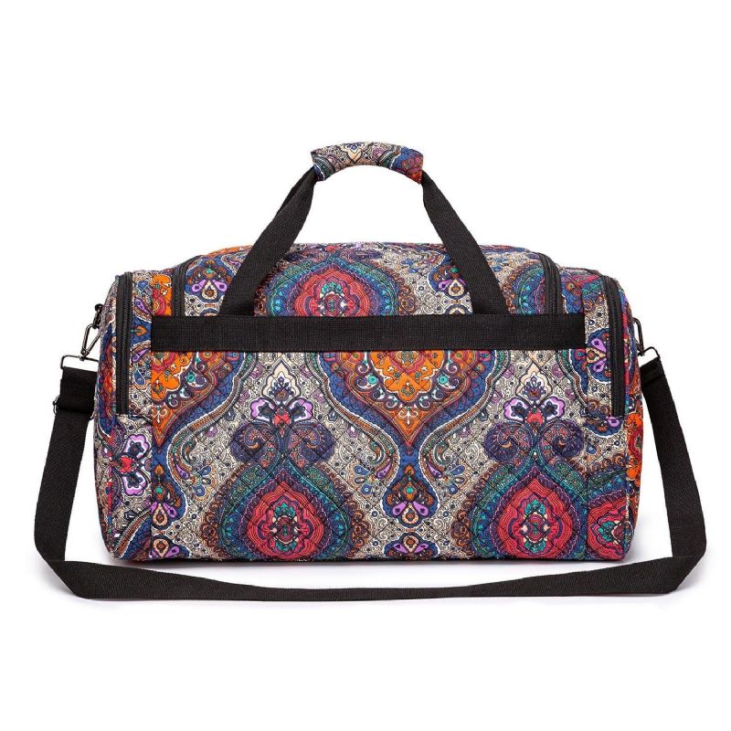 Boho Weekendtaske Canvas Travel Duffel