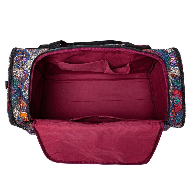 Boho Weekendtaske Canvas Travel Duffel