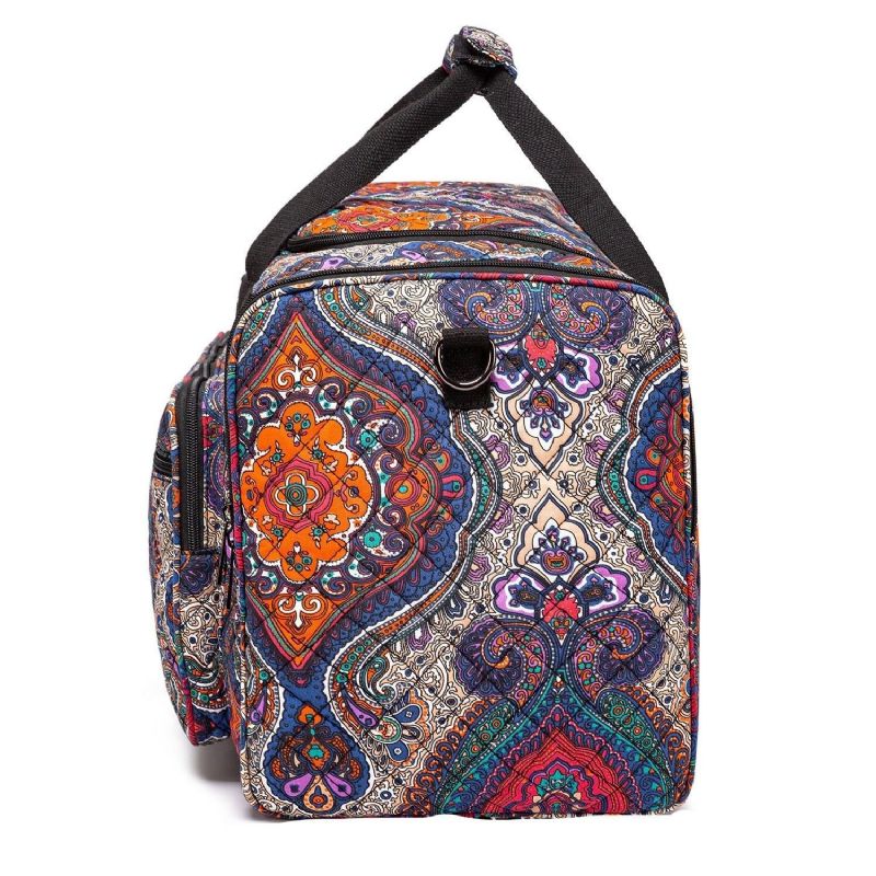 Boho Weekendtaske Canvas Travel Duffel