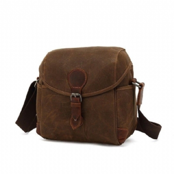 Canvas Messenger Kamerataske