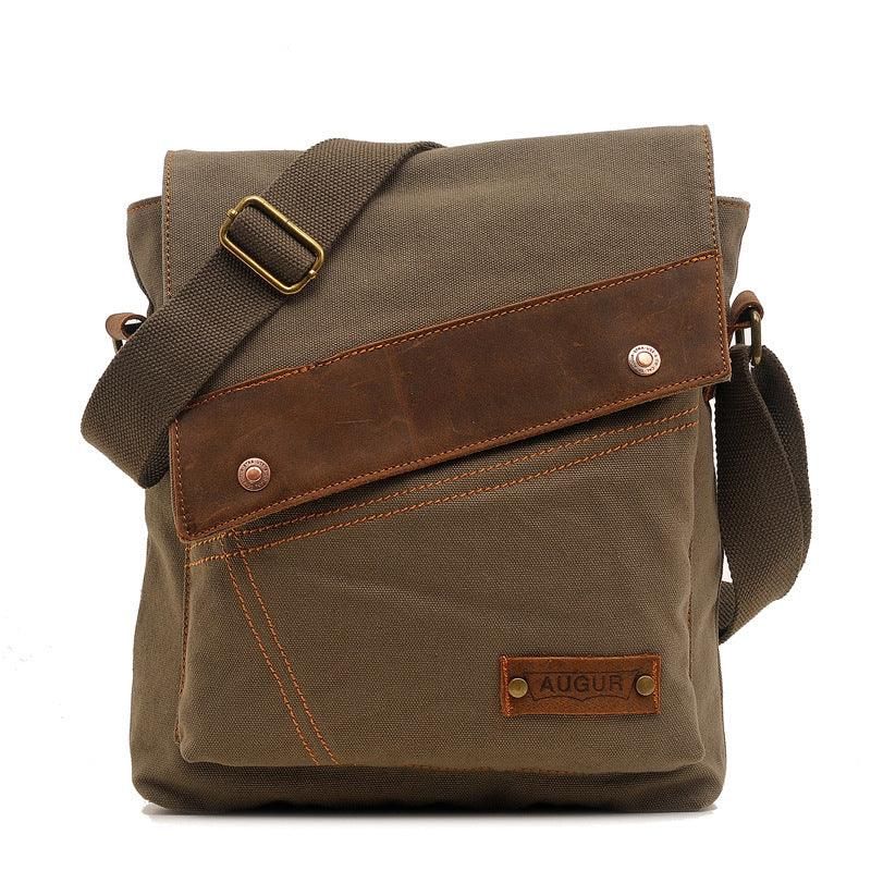 Fashion Bomuld Canvas Cross Body Taske Til Mænd