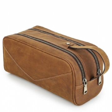 Læder Dopp Kit