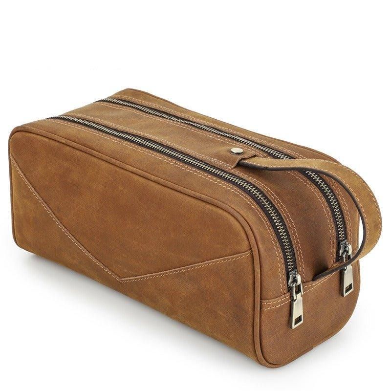 Læder Dopp Kit