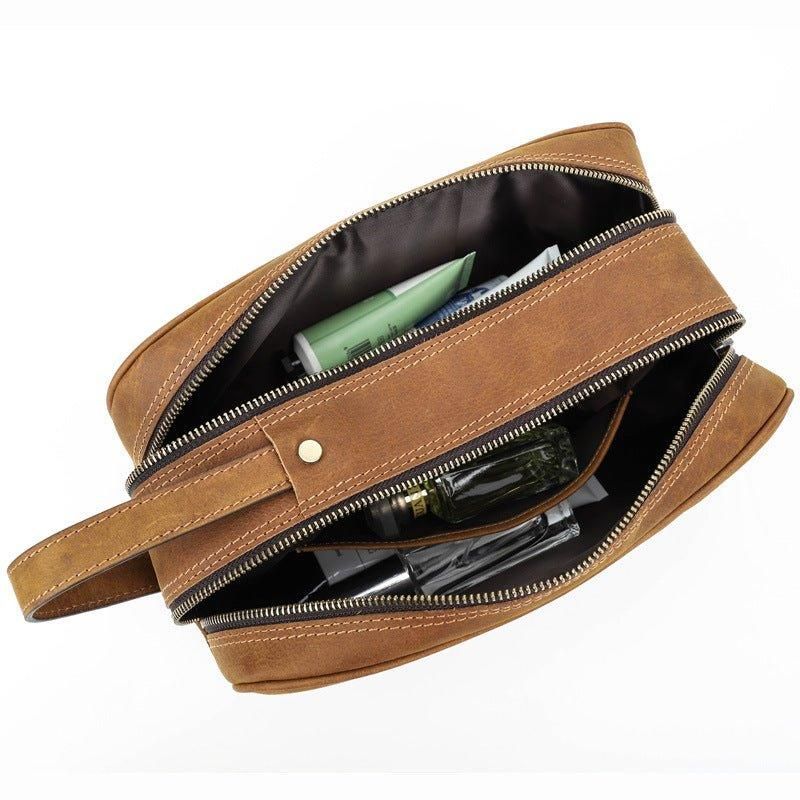 Læder Dopp Kit