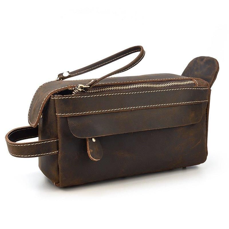 Læder Hængende Dopp Kit