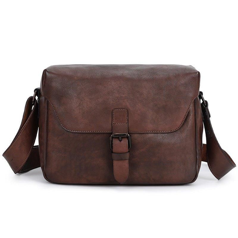 Læder Kamerataske Crossbody