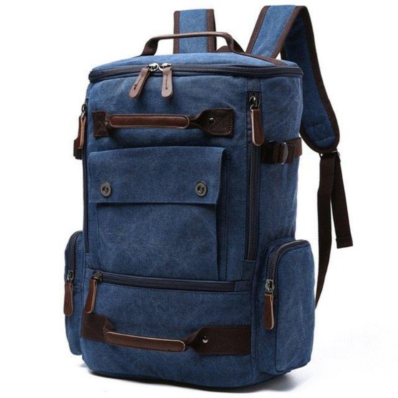 Lærredsrygsæk Casual Vintage Daypack