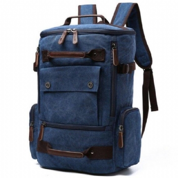 Lærredsrygsæk Casual Vintage Daypack