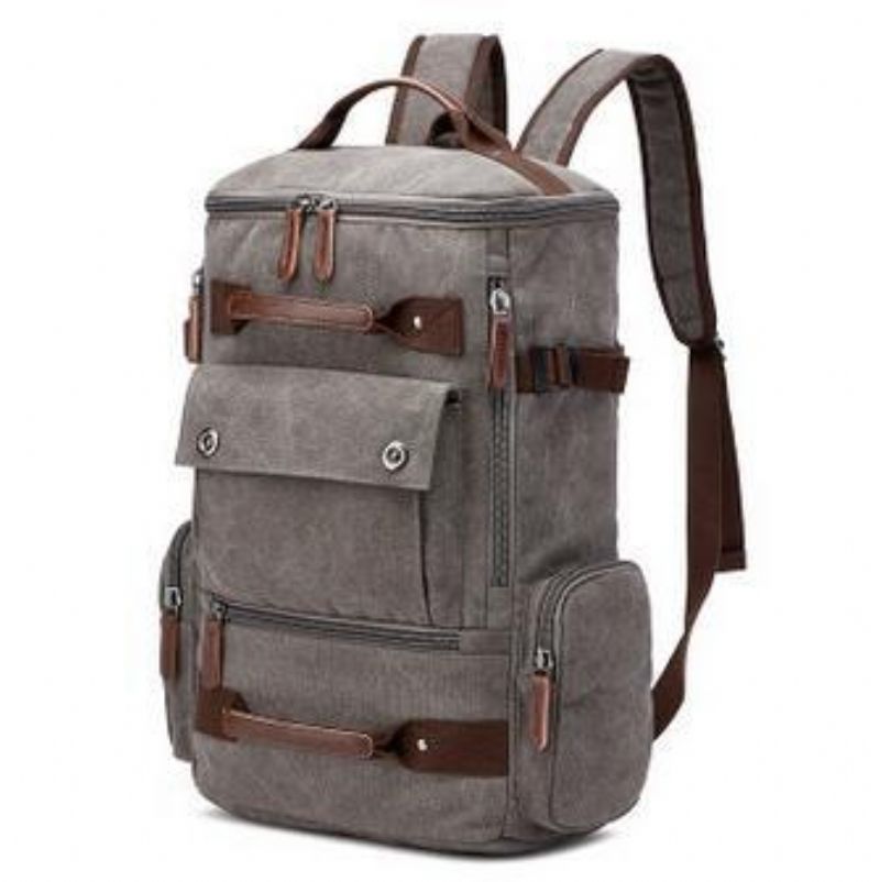 Lærredsrygsæk Casual Vintage Daypack