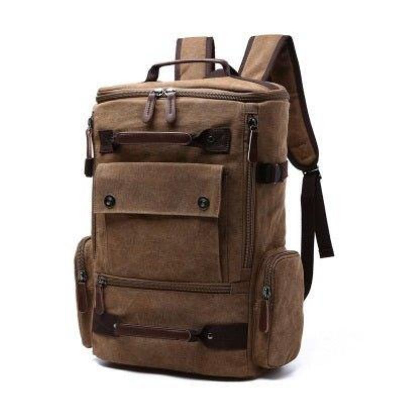 Lærredsrygsæk Casual Vintage Daypack