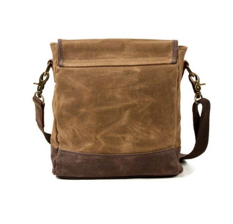 Lille Canvas Messenger Bag Crossbody Vintage