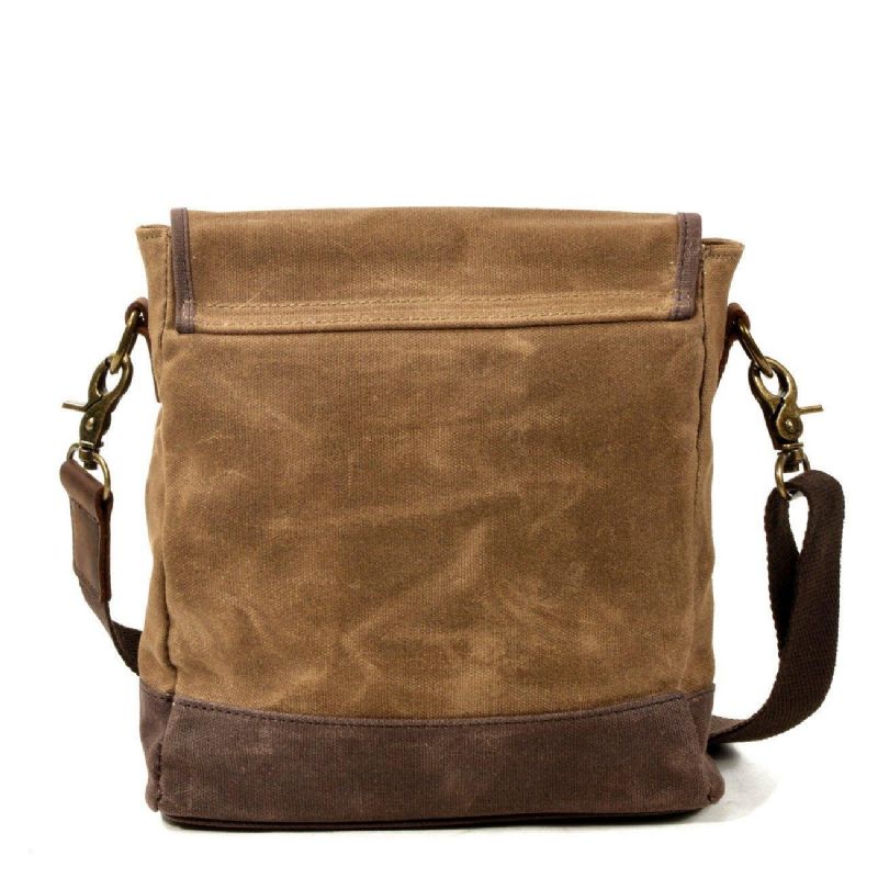 Lille Canvas Messenger Bag Crossbody Vintage