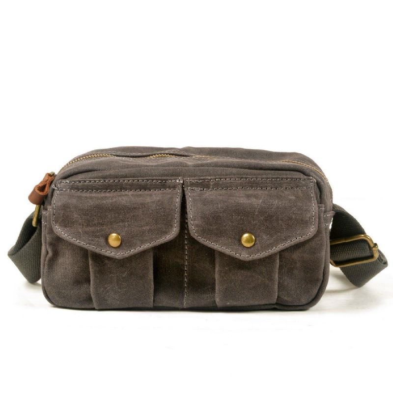 Lille Messenger Bag Canvas Herre