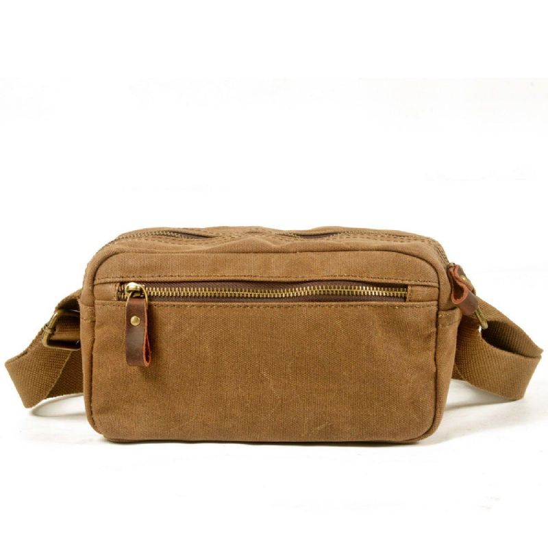 Lille Messenger Bag Canvas Herre