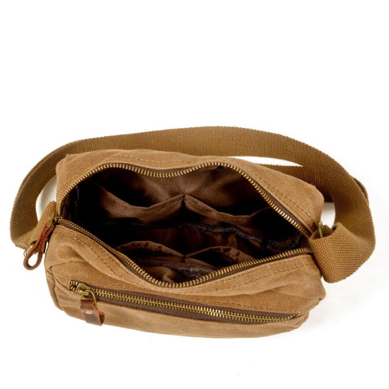 Lille Messenger Bag Canvas Herre