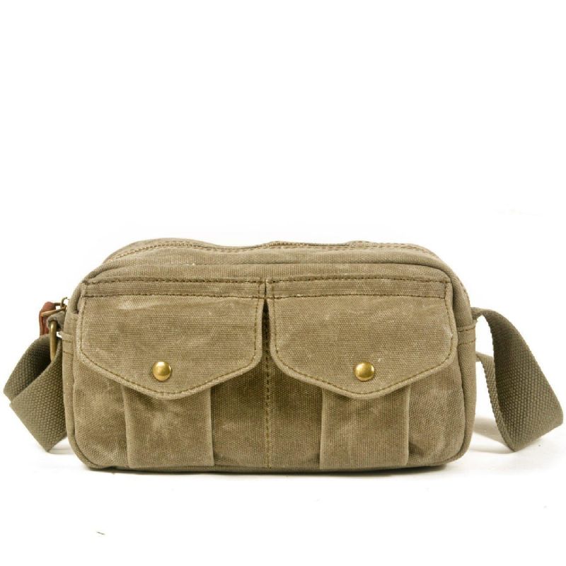 Lille Messenger Bag Canvas Herre