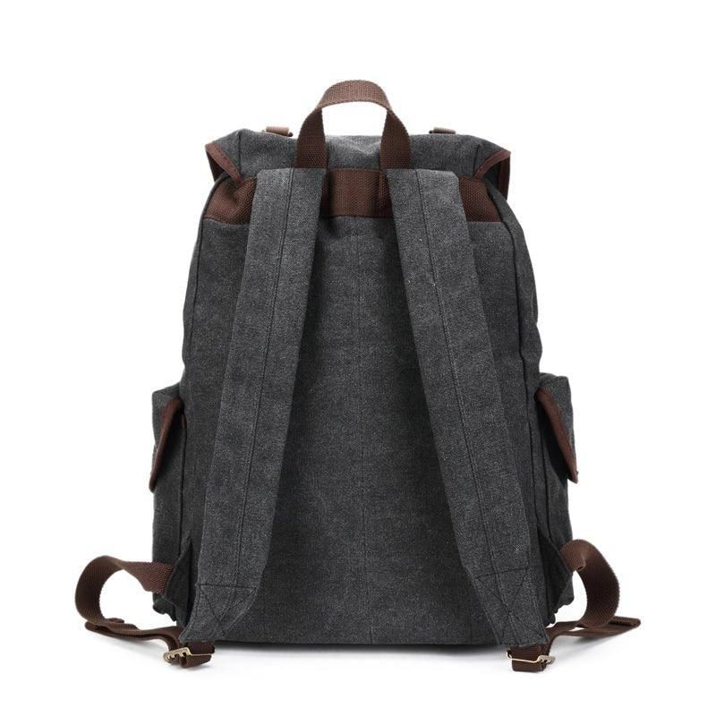 Mænd Casual Canvas Rygsæk Vintage Camping Daypack