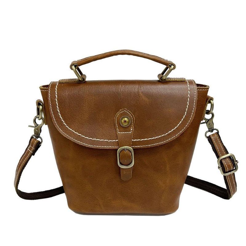 Mini Bucket Crossbody Taske Til Kvinder