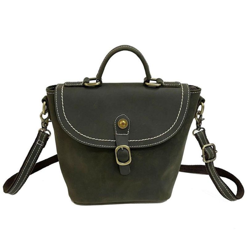 Mini Bucket Crossbody Taske Til Kvinder