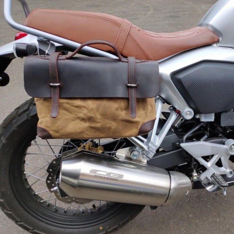 Retro Canvas Messenger Bag Briefcase Motorcykeltasker