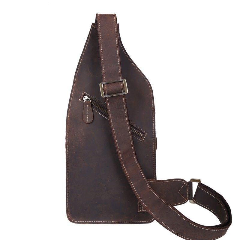 Sling Rygsæk Crossbody Læder