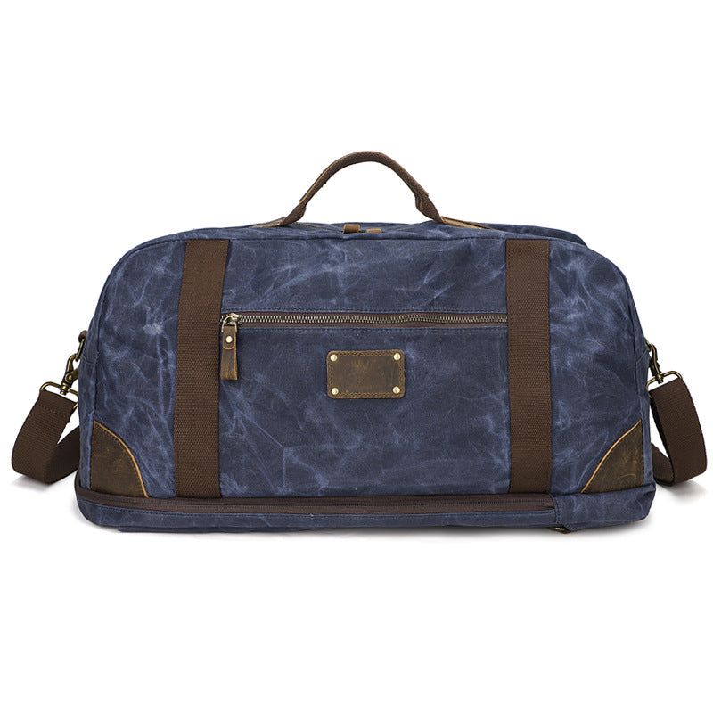 Vokset Lærred Weekender Duffle Bag Rygsæk