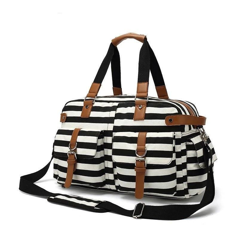 Weekendtaske Canvas Travel Tote Til Kvinder