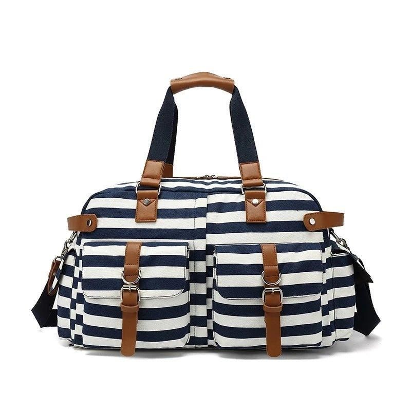 Weekendtaske Canvas Travel Tote Til Kvinder