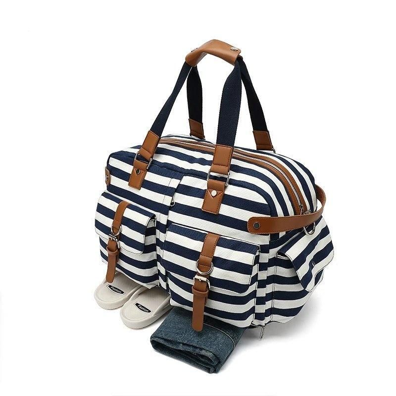 Weekendtaske Canvas Travel Tote Til Kvinder